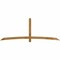 Ekena Millwork Bellingham Rough Sawn Timber Gable Bracket, Western Red Cedar, 108"W x 40"H x 4"D x 4"F, 9/12 Pitch GBW108X40X0404BEL00RWR - alternate 1